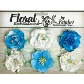 Roses Collection Marine Blue (Turquoise)